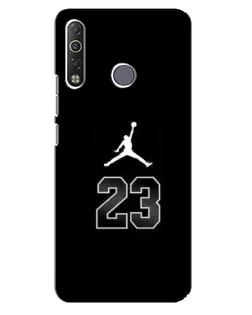 Чохол для TECNO Camon 12 Air CC6 з картинкою «Jordan Flight 23» Чохол для TECNO Camon 12 Air CC6 з картинкою «Jordan Flight 23»