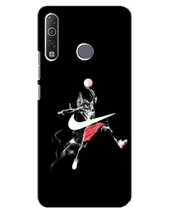 Чохол для TECNO Camon 12 Air CC6 з картинкою «Jordan Jumpman» Чохол для TECNO Camon 12 Air CC6 з картинкою «Jordan Jumpman»