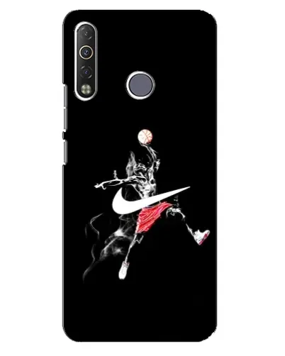 Чохол для TECNO Camon 12 Air CC6 з картинкою «Jordan Jumpman»