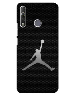 Чохол для TECNO Camon 12 Air CC6 з картинкою «Jordan Dark Carbon» Чохол для TECNO Camon 12 Air CC6 з картинкою «Jordan Dark Carbon»
