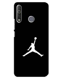 Чохол для TECNO Camon 12 Air CC6 з картинкою «Jordan Silhouette» Чохол для TECNO Camon 12 Air CC6 з картинкою «Jordan Silhouette»