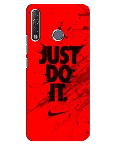 Чохол для TECNO Camon 12 Air CC6 з картинкою «Nike Just Do It»