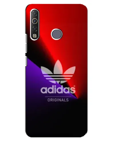 Чохол для TECNO Camon 12 Air CC6 з картинкою «Adidas Red Neon»