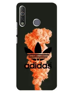 Чохол для TECNO Camon 12 Air CC6 з картинкою «Помаранчевий дим Adidas» Чохол для TECNO Camon 12 Air CC6 з картинкою «Помаранчевий дим Adidas»