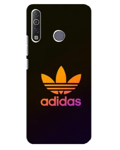 Чохол для TECNO Camon 12 Air CC6 з картинкою «Градієнт Adidas»