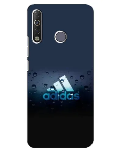 Чохол для TECNO Camon 12 Air CC6 з картинкою «Adidas Water Drops»