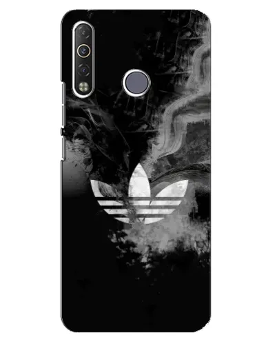 Чохол для TECNO Camon 12 Air CC6 з картинкою «Абстрактний дим Adidas»