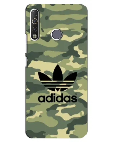 Чохол для TECNO Camon 12 Air CC6 з картинкою «Мілітарі стиль Adidas»