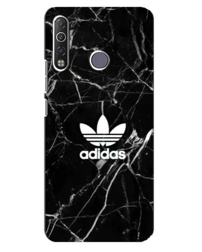 Чохол для TECNO Camon 12 Air CC6 з картинкою «Білий мармур Adidas»