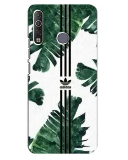 Чохол для TECNO Camon 12 Air CC6 з картинкою «Пальмове листя адідас»