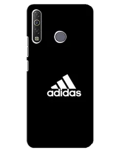 Чохол для TECNO Camon 12 Air CC6 з картинкою «Чорна класика Adidas»
