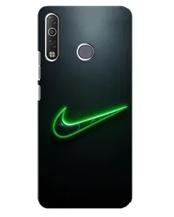 Чохол для TECNO Camon 12 Air CC6 з картинкою «Неоновий контур Nike» Чохол для TECNO Camon 12 Air CC6 з картинкою «Неоновий контур Nike»