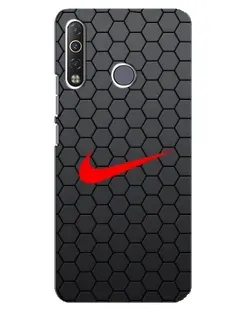Чохол для TECNO Camon 12 Air CC6 з картинкою «Nike — карбонова сітка» Чохол для TECNO Camon 12 Air CC6 з картинкою «Nike — карбонова сітка»