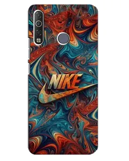 Чохол для TECNO Camon 12 Air CC6 з картинкою «Nike в абстракції» Чохол для TECNO Camon 12 Air CC6 з картинкою «Nike в абстракції»