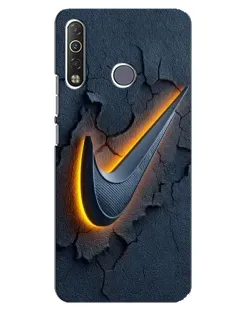 Чохол для TECNO Camon 12 Air CC6 з картинкою «Об'ємний логотип Найк» Чохол для TECNO Camon 12 Air CC6 з картинкою «Об'ємний логотип Найк»