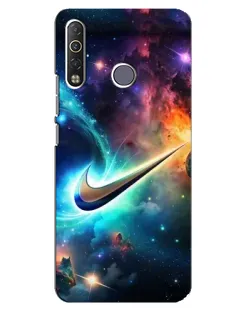 Чохол для TECNO Camon 12 Air CC6 з картинкою «Космічний Nike Swoosh» Чохол для TECNO Camon 12 Air CC6 з картинкою «Космічний Nike Swoosh»