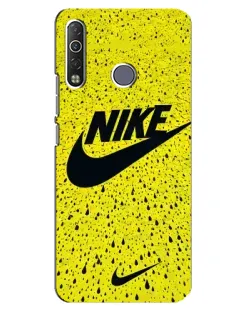 Чохол для TECNO Camon 12 Air CC6 з картинкою «Жовтий текстурний Nike» Чохол для TECNO Camon 12 Air CC6 з картинкою «Жовтий текстурний Nike»
