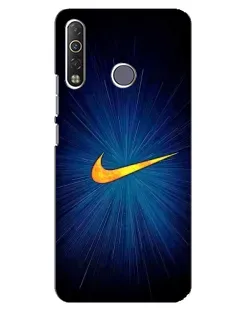 Чохол для TECNO Camon 12 Air CC6 з картинкою «Синій пульс Nike» Чохол для TECNO Camon 12 Air CC6 з картинкою «Синій пульс Nike»