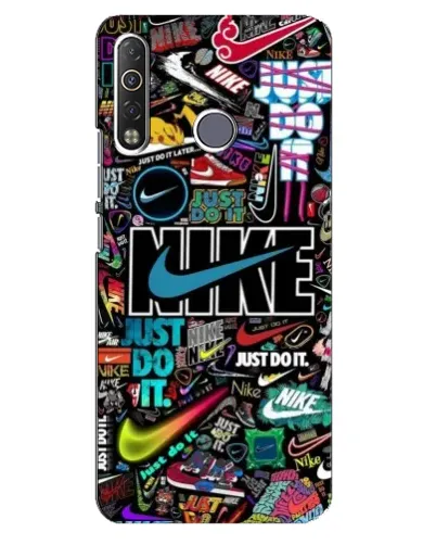 Чохол для TECNO Camon 12 Air CC6 з картинкою «Яскравий колаж Nike» Чохол для TECNO Camon 12 Air CC6 з картинкою «Яскравий колаж Nike»
