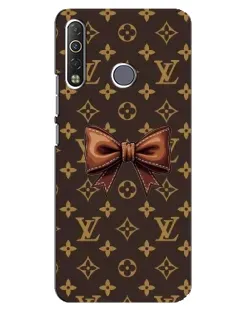 Чехол для TECNO Camon 12 Air CC6 с картинкой «LV с бантом» Чехол для TECNO Camon 12 Air CC6 с картинкой «LV с бантом»