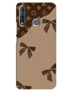 Чехол для TECNO Camon 12 Air CC6 с картинкой «LV — кофейный атлас» Чехол для TECNO Camon 12 Air CC6 с картинкой «LV — кофейный атлас»
