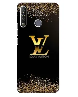 Чехол для TECNO Camon 12 Air CC6 с картинкой «LV — золотые искры» Чехол для TECNO Camon 12 Air CC6 с картинкой «LV — золотые искры»