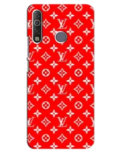 Чехол для TECNO Camon 12 Air CC6 с картинкой «Яркий паттерн LV» Чехол для TECNO Camon 12 Air CC6 с картинкой «Яркий паттерн LV»