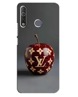 Чехол для TECNO Camon 12 Air CC6 с картинкой «Красное яблоко LV»