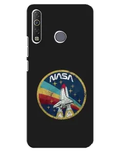 Чохол для TECNO Camon 12 Air CC6 з картинкою «NASA — емблема місії» Чохол для TECNO Camon 12 Air CC6 з картинкою «NASA — емблема місії»