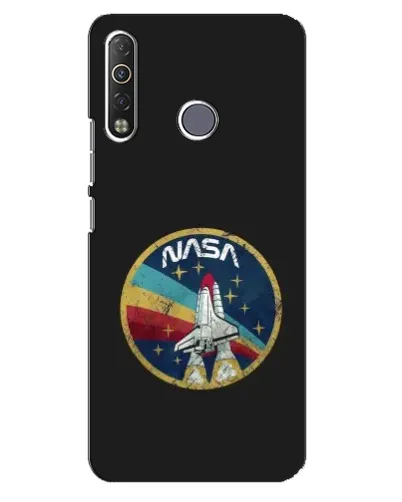 Чехол для TECNO Camon 12 Air CC6 с картинкой «NASA — эмблема миссии»