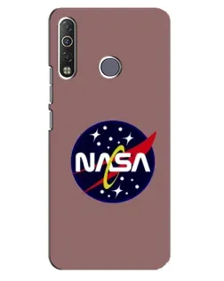 Чохол для TECNO Camon 12 Air CC6 з картинкою «NASA — ретро космос» Чохол для TECNO Camon 12 Air CC6 з картинкою «NASA — ретро космос»