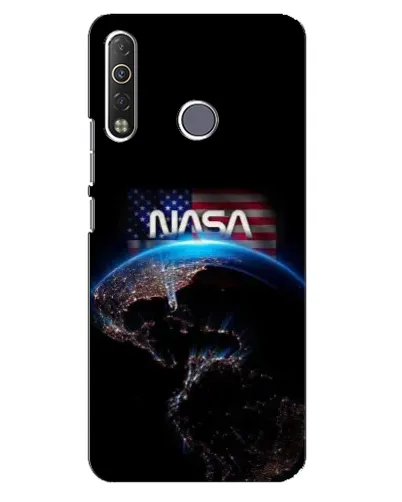 Чехол для TECNO Camon 12 Air CC6 с картинкой «Земля из космоса NASA»