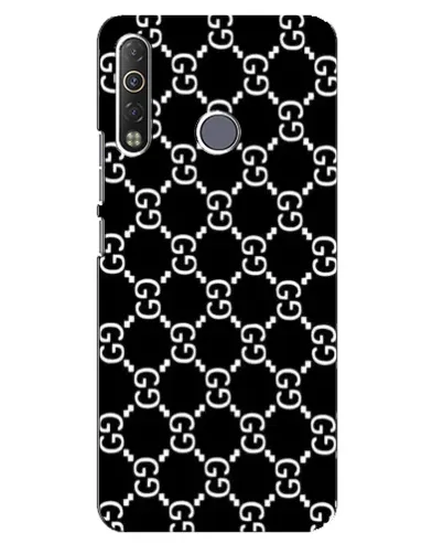 Чехол для TECNO Camon 12 Air CC6 с картинкой «Gucci — сетчатый паттерн»