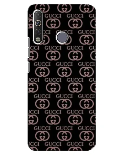 Чехол для TECNO Camon 12 Air CC6 с картинкой «Классическая монограмма Gucci»