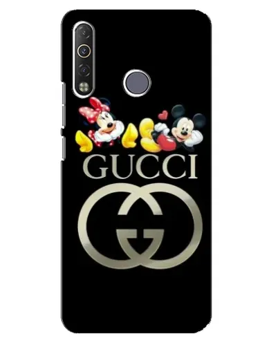 Чехол для TECNO Camon 12 Air CC6 с картинкой «Gucci — герои Disney»