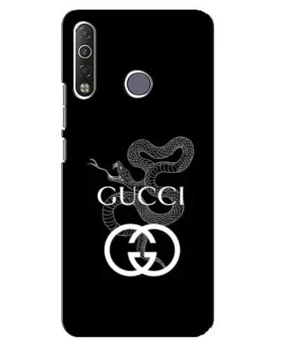 Чехол для TECNO Camon 12 Air CC6 с картинкой «Gucci — серебряная змея»