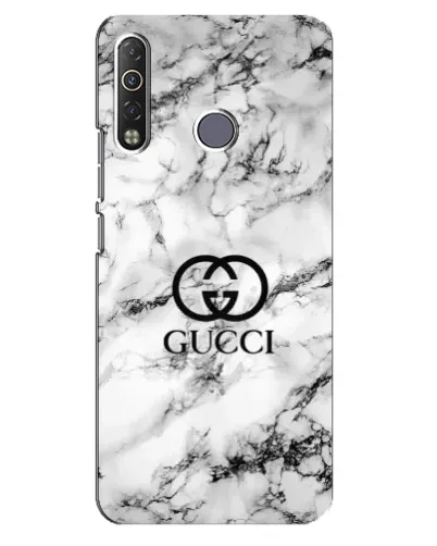 Чехол для TECNO Camon 12 Air CC6 с картинкой «Gucci — мраморный шик»