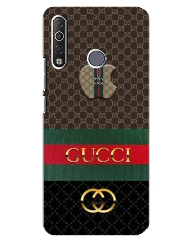 Чехол для TECNO Camon 12 Air CC6 с картинкой «Gucci — брендированный десерт»