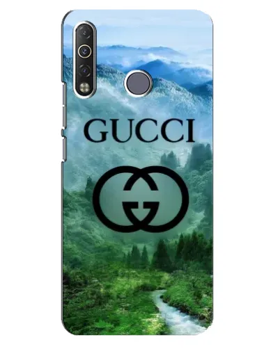 Чехол для TECNO Camon 12 Air CC6 с картинкой «Gucci — горный пейзаж»