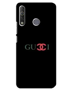 Чехол для TECNO Camon 12 Air CC6 с картинкой «Gucci — красный градиент»