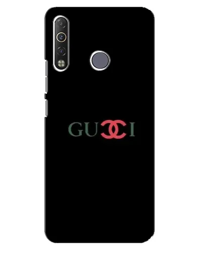 Чехол для TECNO Camon 12 Air CC6 с картинкой «Gucci — красный градиент»