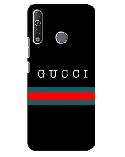 Чехол для TECNO Camon 12 Air CC6 с картинкой «Gucci — красный пояс»