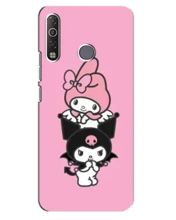 Чохол для TECNO Camon 12 Air CC6 з картинкою «My Melody та Kuromi» Чохол для TECNO Camon 12 Air CC6 з картинкою «My Melody та Kuromi»