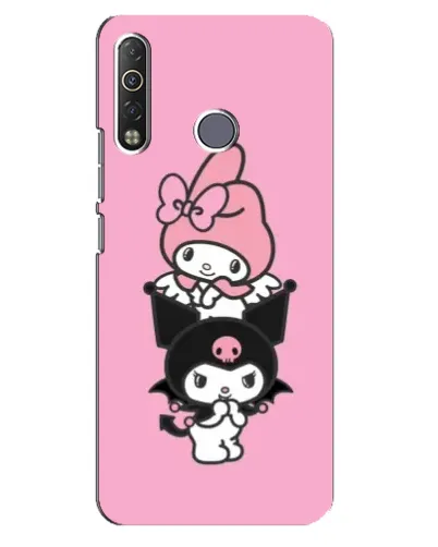 Чохол для TECNO Camon 12 Air CC6 з картинкою «My Melody та Kuromi» Чохол для TECNO Camon 12 Air CC6 з картинкою «My Melody та Kuromi»
