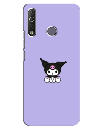 Чохол для TECNO Camon 12 Air CC6 з картинкою «Kuromi — фіолетовий мінімалізм» Чохол для TECNO Camon 12 Air CC6 з картинкою «Kuromi — фіолетовий мінімалізм»
