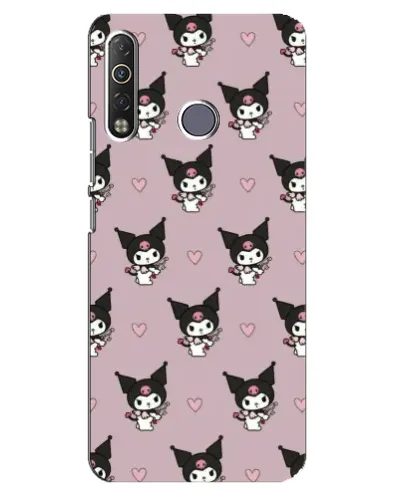 Чохол для TECNO Camon 12 Air CC6 з картинкою «Kuromi — нічний сон» Чохол для TECNO Camon 12 Air CC6 з картинкою «Kuromi — нічний сон»