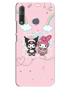 Чохол для TECNO Camon 12 Air CC6 з картинкою «My Melody та Kuromi» Чохол для TECNO Camon 12 Air CC6 з картинкою «My Melody та Kuromi»
