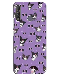 Чохол для TECNO Camon 12 Air CC6 з картинкою «Kuromi — патерн» Чохол для TECNO Camon 12 Air CC6 з картинкою «Kuromi — патерн»