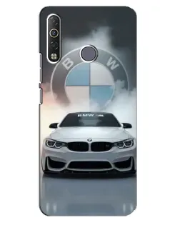 Чехол для TECNO Camon 12 Air CC6 с картинкой «BMW в белом дыму» Чехол для TECNO Camon 12 Air CC6 с картинкой «BMW в белом дыму»