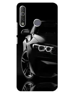 Чехол для TECNO Camon 12 Air CC6 с картинкой «Черная BMW — профиль» Чехол для TECNO Camon 12 Air CC6 с картинкой «Черная BMW — профиль»